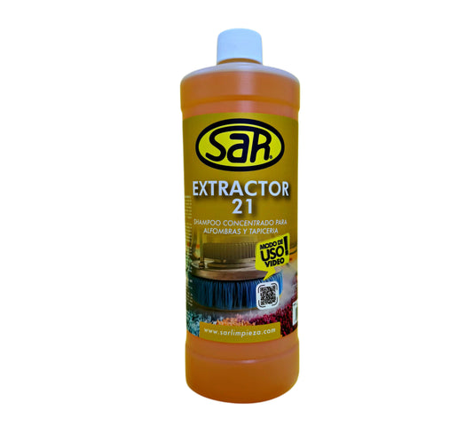 EXTRACTOR 21 Shampoo para maquina de extracción de alfombra