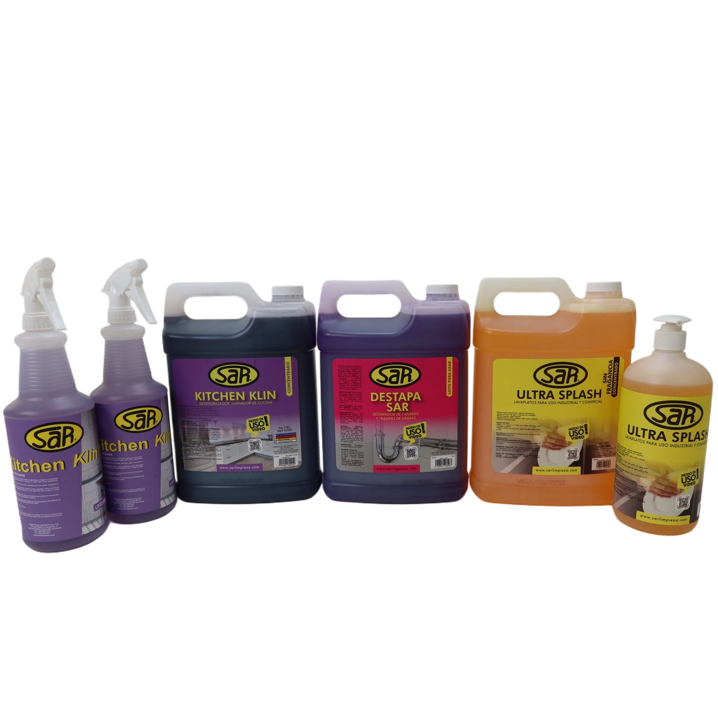 Kitchen Power Pro Bundle-Desengrasa, Destapa y Brilla!