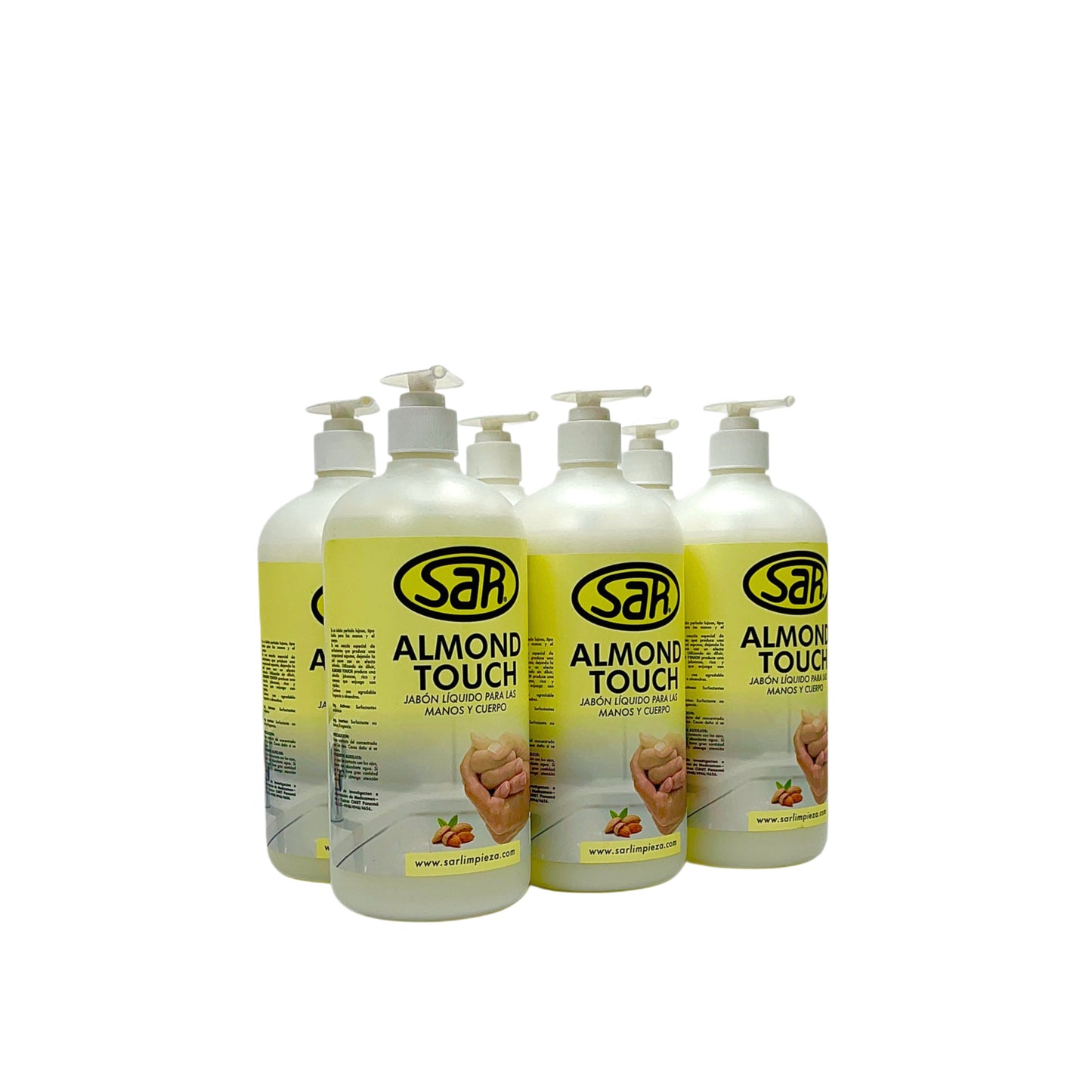 ALMOND TOUCH-Luxury 5 + 1 FREE Bundle (Ultra-Creamy Hand & Body Soap)