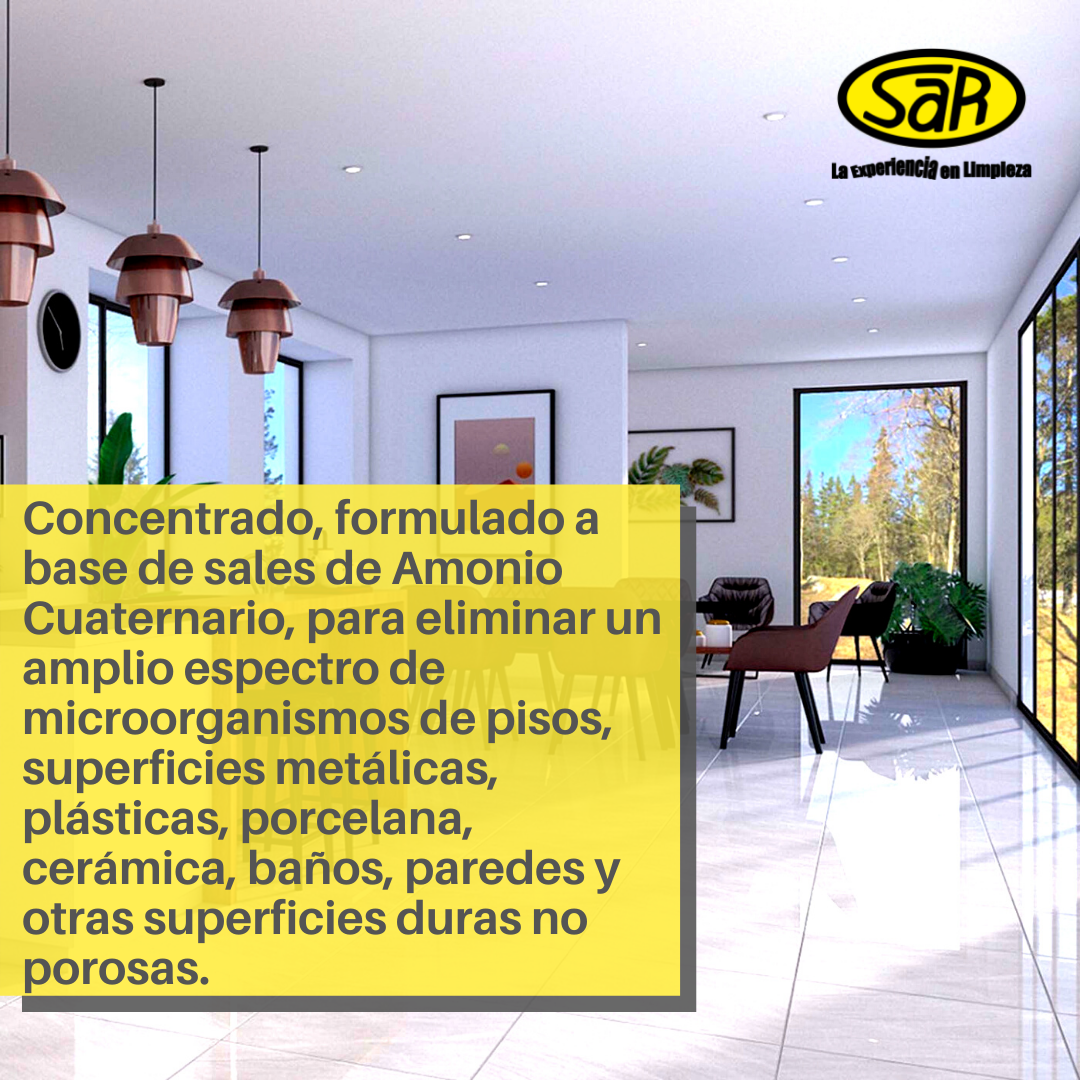 Limpiador Desinfectante (0433-DG) - SAR Limpieza
