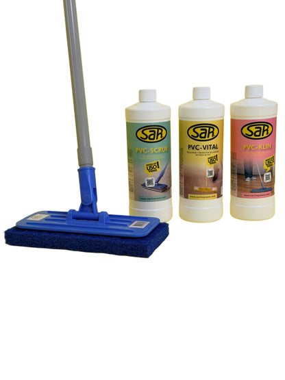 Pvc Maintenance Bundle Bundle de mantenimiento para Pisos de PVC (PVC Matrix) – SAR Limpieza