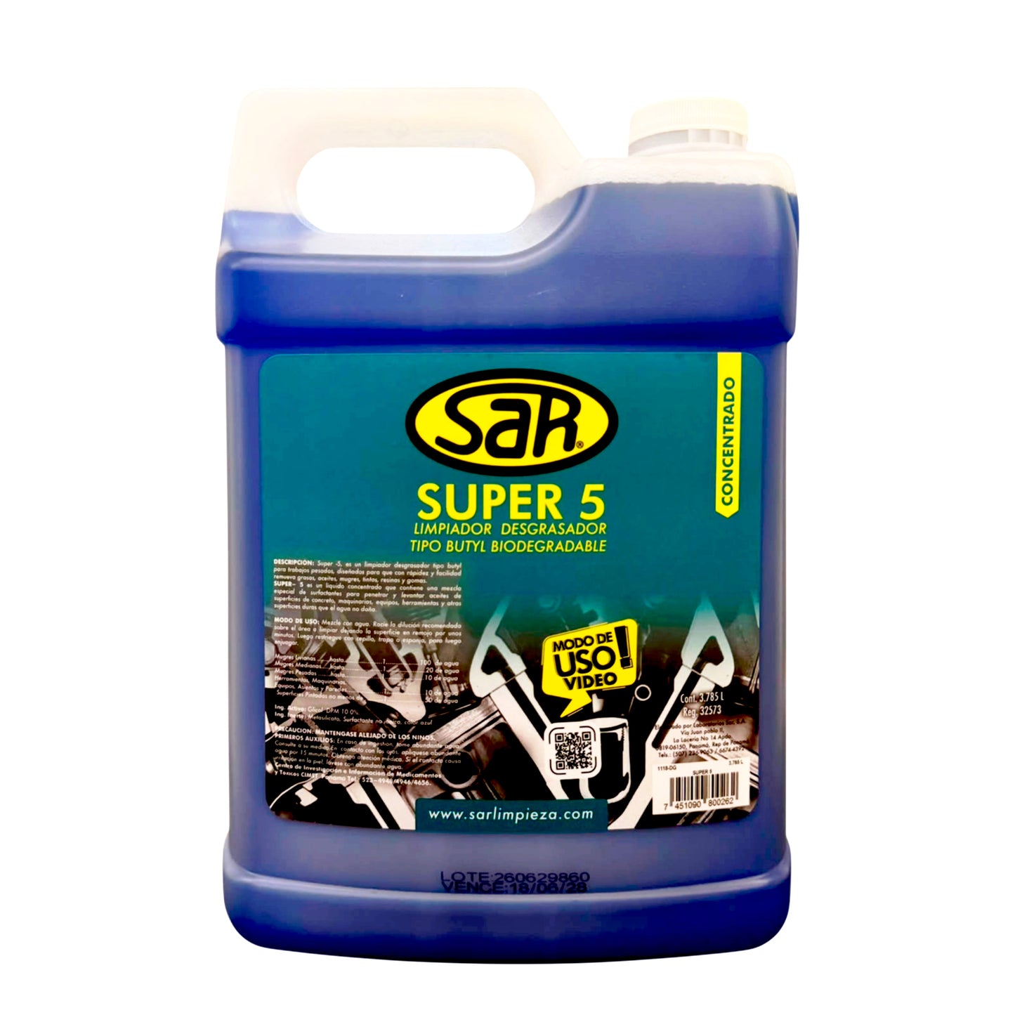 SUPER 5 Desengrasante heavy-duty
