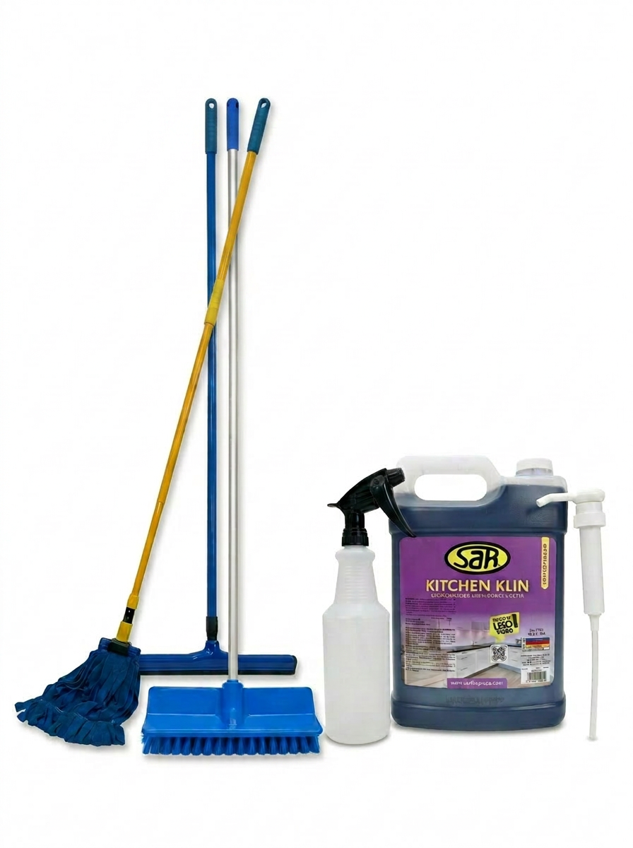 SAR Bundle Cocina Pro — Kit Desengrasante para Pisos de Restaurante