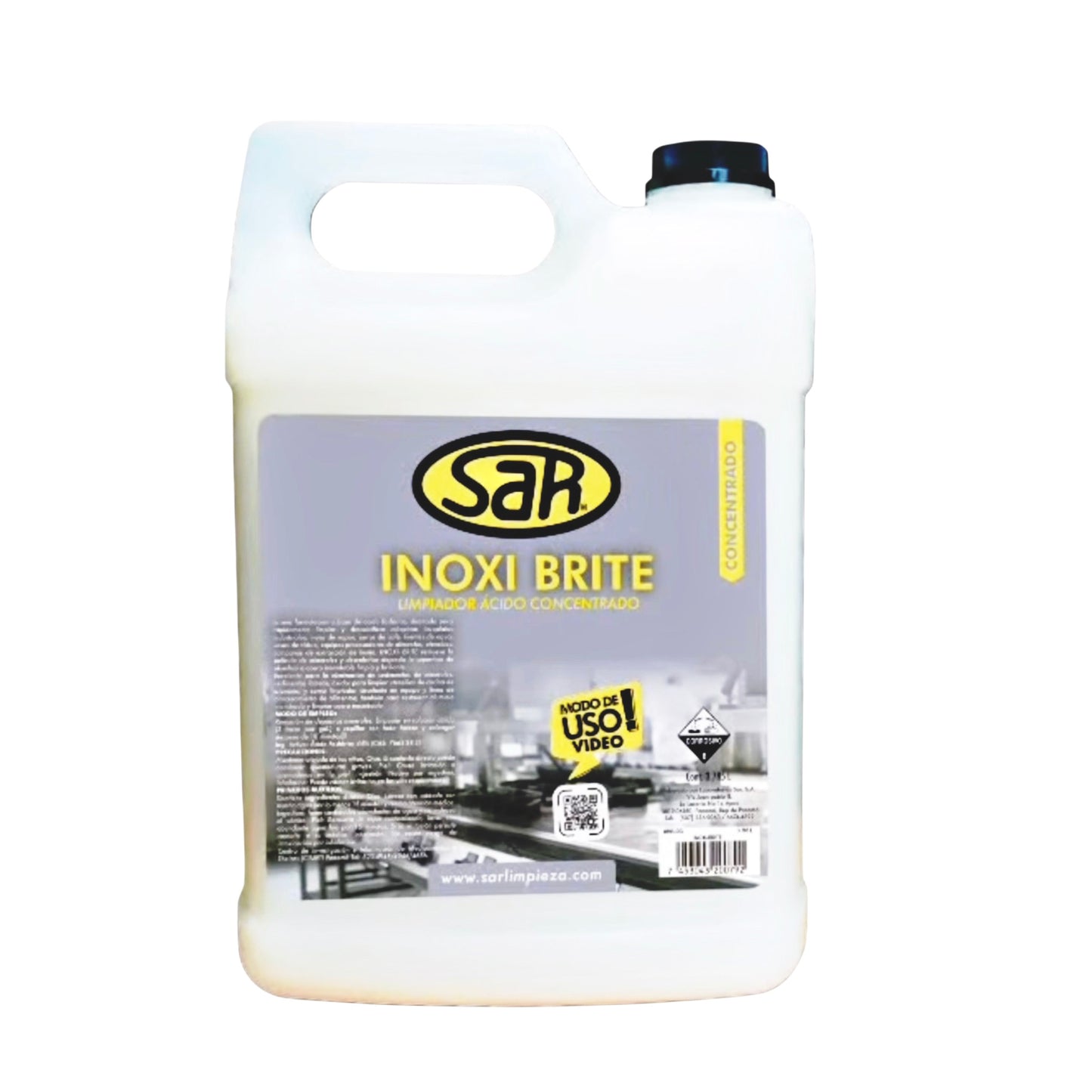 INOXIBRITE Limpiador ácido para acero inoxidable