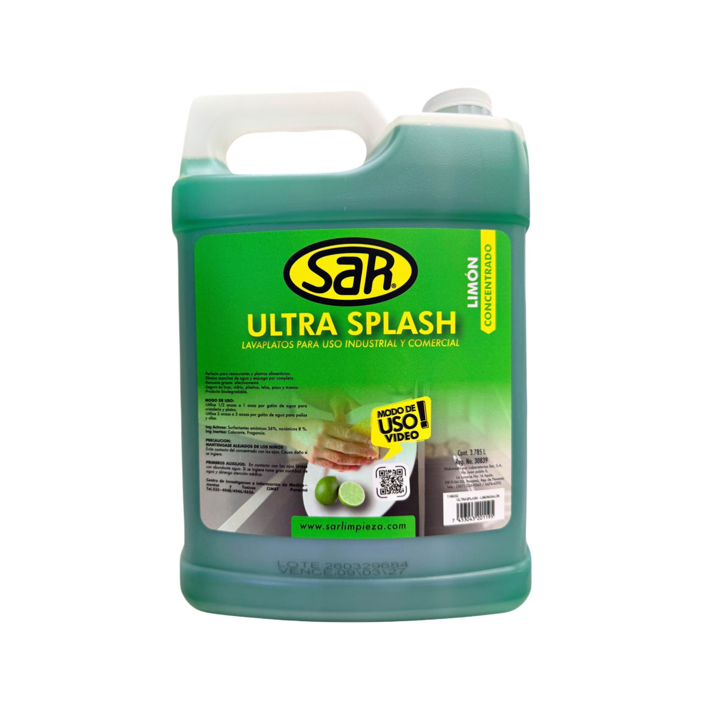 ULTRA SPLASH Lavaplatos profesional