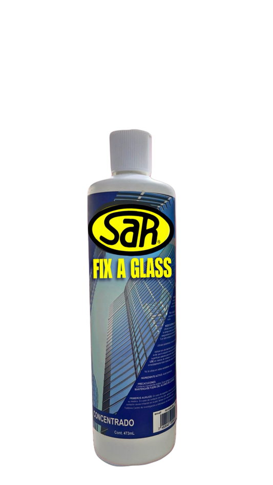 FIX A GLASS Elimina lluvia ácida de vidrios