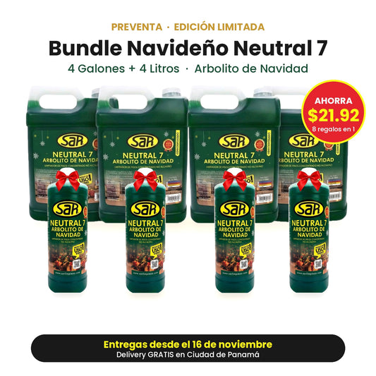 Bundle Navideño Neutral 7 Arbolito de Navidad / PREVENTA