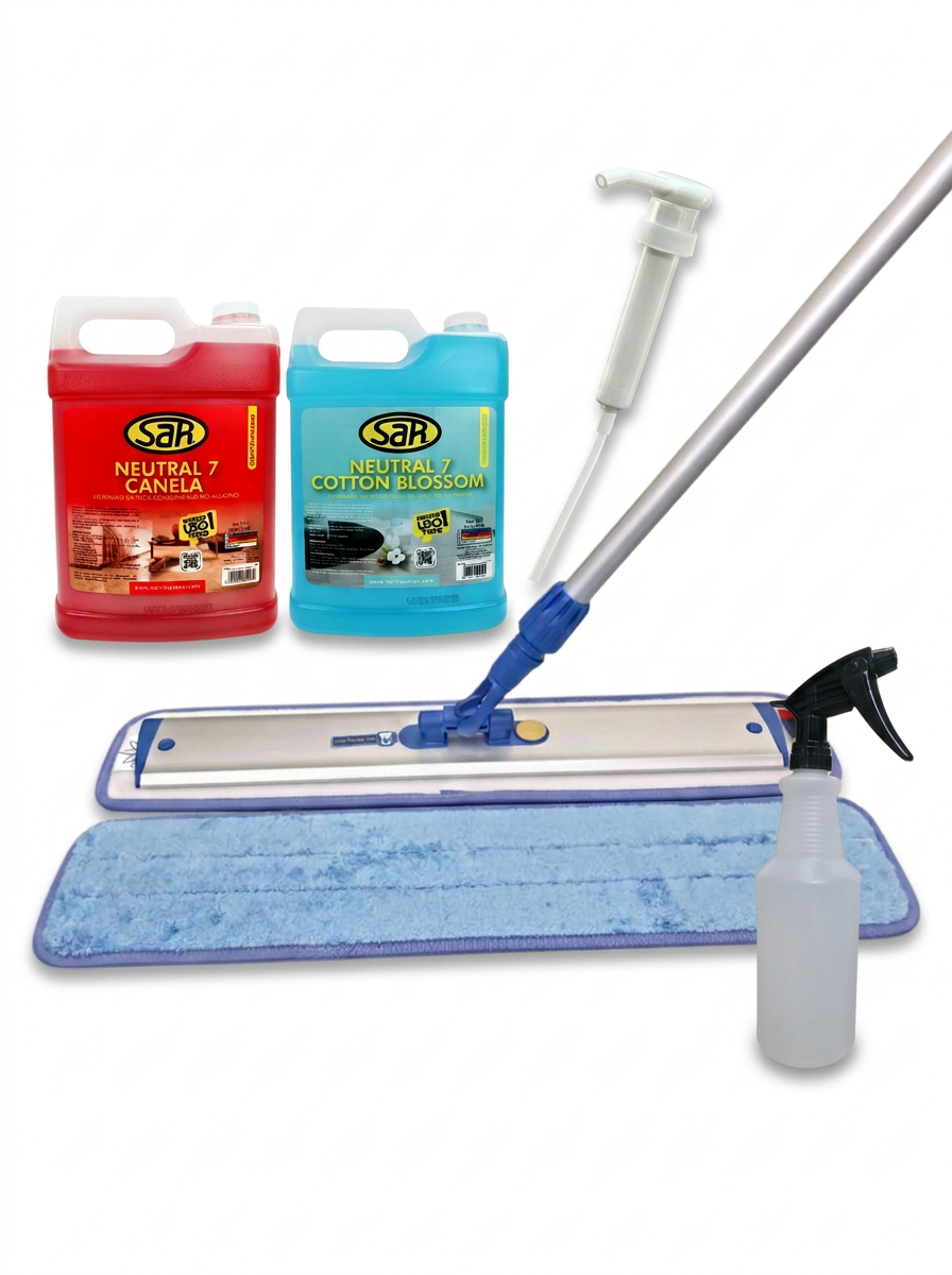 Sar Bundle Barrer y Trapear con microfibra.