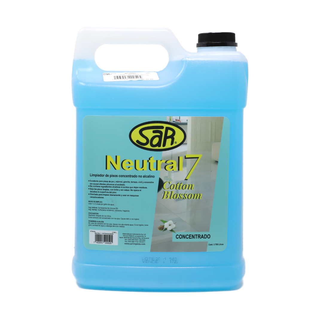 Palet Neutral 7 galón - SAR Limpieza
