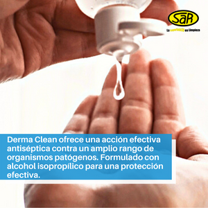 DERMA CLEAN - Antibacterial NO pegajoso - SAR Limpieza