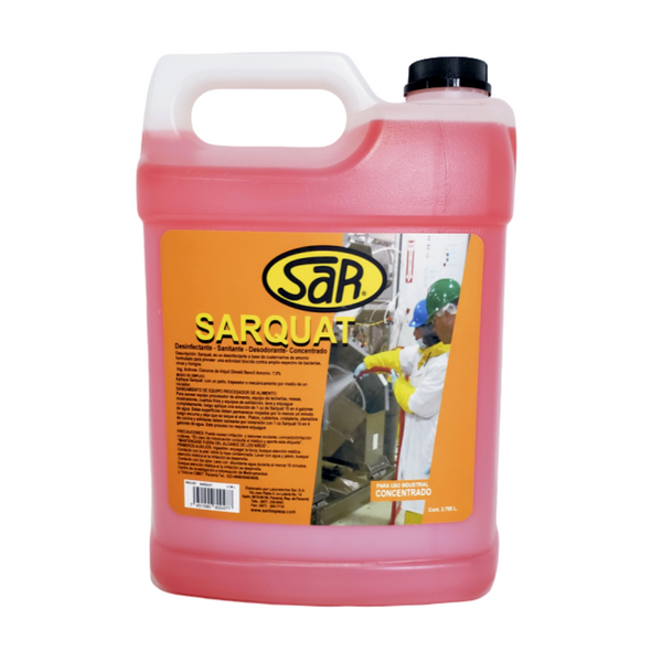 SARQUAT Desinfectante industrial sin detergencia – SAR Limpieza