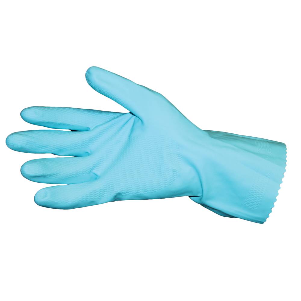 Guantes Latex celeste Med (8418M) - SAR Limpieza