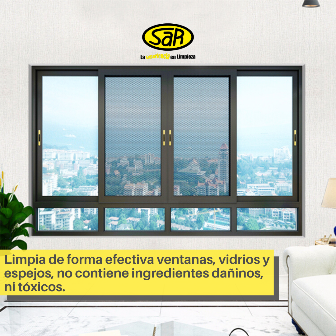 Limpiador de Vidrios y Ventanas ( 0439-DG) - SAR Limpieza